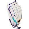 image:imageWilson Winter 2025 A2000 Fastpitch GlovesWhiteTealBlonde