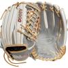 image:imageWilson A2000 Outfield Fastpitch Gloves  125WhiteGreyBlonde