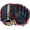 image:imageWilson Fall 2024 A2K Baseball GlovesNavyRedNeon Green