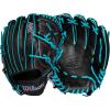 image:imageWilson Spring 2025 A2K Baseball GlovesBlackTealFlamingo