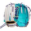 image:imageWilson Winter 2025 A2000 Fastpitch GlovesWhiteTealBlonde