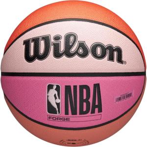 image:imageWILSON NBA Forge Wow IndoorOutdoor Basketball  Pink Gradient Size 7295Pink Gradient