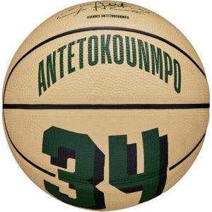 image:imageWILSON NBA Player Icon Basketballs  Size 3 and Size 7Giannis Antetokounmpo