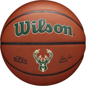 image:imageWILSON NBA Team Alliance Basketballs  Size 7295Milwaukee Bucks