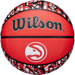 image:imageWILSON NBA Team Graffiti Basketballs  Size 7295Atlanta Hawks