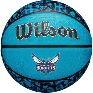 image:imageWILSON NBA Team Graffiti Basketballs  Size 7295Charlotte Hornets