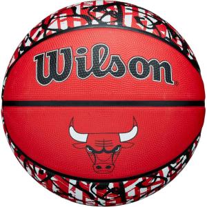 image:imageWILSON NBA Team Graffiti Basketballs  Size 7295Chicago Bulls
