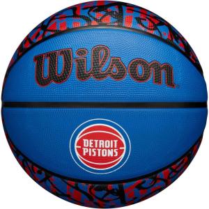 image:imageWILSON NBA Team Graffiti Basketballs  Size 7295Detroit Pistons