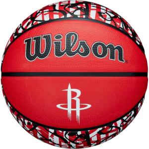 image:imageWILSON NBA Team Graffiti Basketballs  Size 7295Houston Rockets