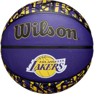 image:imageWILSON NBA Team Graffiti Basketballs  Size 7295Los Angeles Lakers