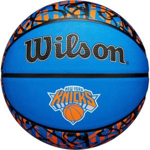 image:imageWILSON NBA Team Graffiti Basketballs  Size 7295New York Knicks