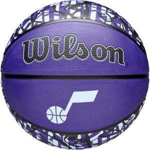 image:imageWILSON NBA Team Graffiti Basketballs  Size 7295Utah Jazz New Version