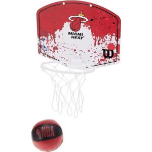 image:imageWILSON NBA Team Mini Basketball HoopsMiami Heat