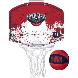 image:imageWILSON NBA Team Mini Basketball HoopsNew Orleans Pelicans