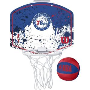 image:imageWILSON NBA Team Mini Basketball HoopsPhiladelphia 76ers