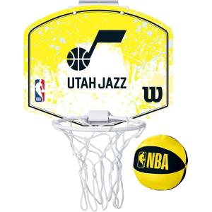 image:imageWILSON NBA Team Mini Basketball HoopsUtah Jazz