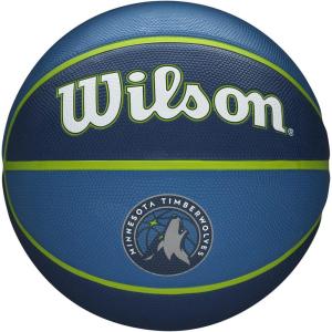 image:imageWILSON NBA Team Tribute Basketballs  Size 7295Minnesota Timberwolves
