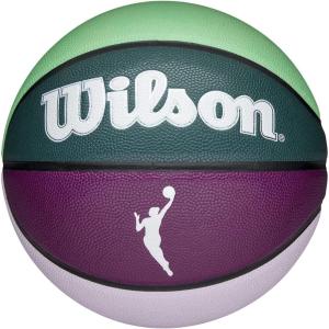 image:imageWILSON WNBA Heir Series Basketballs  Womens Official Size 6285PurpleTurquoise