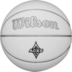 image:imageWILSON WNBA Mini Autograph Basketball  Size 322 Las Vegas Aces