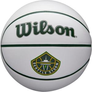image:imageWILSON WNBA Team Autograph Series Mini BasketballSeattle Storm