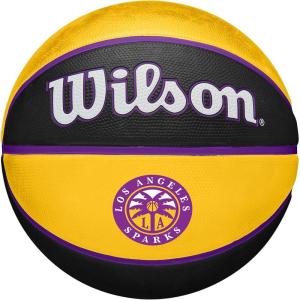 image:imageWILSON WNBA Team Tribute Basketballs  Womens Official Size 6285Los Angeles Sparks