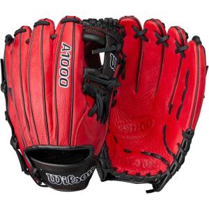 image:imageWilson 2024 A1000 Infield Baseball GlovesRedBlackWhite