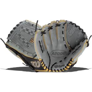 image:imageWilson A2000 Outfield Fastpitch Gloves  125GreyBlackGold