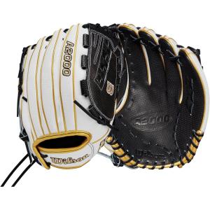 image:imageWilson A2000 Outfield Fastpitch Gloves  125WhiteBlackYellow