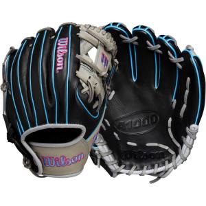 image:imageWilson Fall 2024 A1000 Infield Baseball GlovesBlackGreyCool BluePink