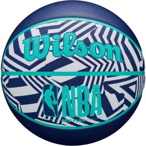 image:imageWilson NBA DRV Outdoor Basketball with PumpDazzle Camo IndigoTeal