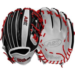 image:imageWilson Spring 2025 A2K Baseball GlovesSilverBlackRed