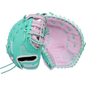 image:imageWilson Winter 2025 A2000 Fastpitch GlovesSeafoamLavenderWhite