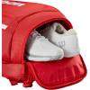image:imageWILSON 2025 Super Tour Red Tennis Racket Bags  RedWhiteBackpack  Holds up to 2 Rackets