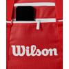 image:imageWILSON 2025 Super Tour Red Tennis Racket Bags  RedWhiteDuffle Bag  Holds up to 2 Rackets