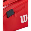 image:imageWILSON 2025 Super Tour Red Tennis Racket Bags  RedWhiteRacket Bag  Holds up to 6 Rackets