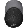 image:imageWILSON A2000 Leather Patch Snapback HatCharcoalBlack