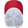 image:imageWILSON A2000 Leather Patch Snapback HatRedWhiteBlue