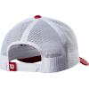 image:imageWILSON A2000 Leather Patch Snapback HatRedWhiteBlue