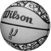 image:imageWILSON NBA Team Graffiti Basketballs  Size 7295San Antonio Spurs