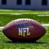 image:imageWILSON NFL Recreational FootballsBrown  Deflated w Pump and Tee
