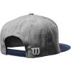 image:imageWILSON Sporting Goods A2000 Heather Snapback Hat Heather GreyNavy One Size