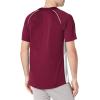 image:imageWILSON Sporting Goods Double Bar Mesh 2Button JerseyMaroon