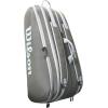 image:imageWILSON Tour Tennis Racket Bag  Dark Green and Stone GreyDark Green
