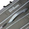 image:imageWILSON Tour Tennis Racket Bag  Dark Green and Stone GreyDark Green