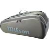 image:imageWILSON Tour Tennis Racket Bag  Dark Green and Stone GreyDark Green