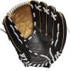image:imageWilson 2022 A500 Siren 125 Fastpitch Outfield Glove  Left Hand Throw BlackBlondeYellow