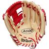 image:imageWilson 2023 A500 Youth Baseball GloveBlondeRedWhite