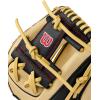 image:imageWilson 2024 A900 PF1125 Pedroia Fit 1125 Infield Baseball GloveBlondeBlackRed