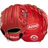 image:imageWilson A200 Youth Baseball GlovesRedMetallic Gold