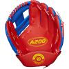 image:imageWilson A200 Youth Baseball GlovesRoyalRedYellow